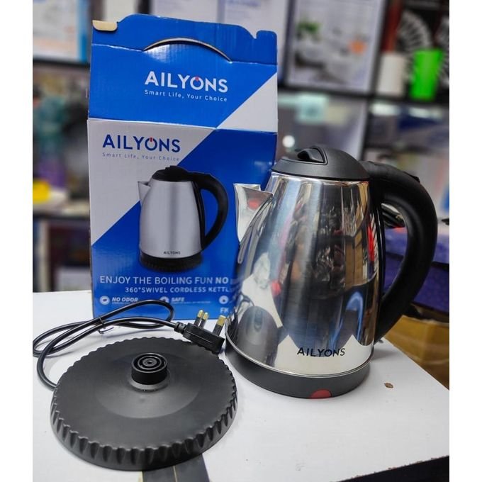 AILYONS Automatic 2.0L Cordless Electric Water Kettle – Fast & Safe Boiling